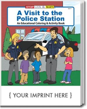A Visit to the Police Station Coloring &amp; Activity Book