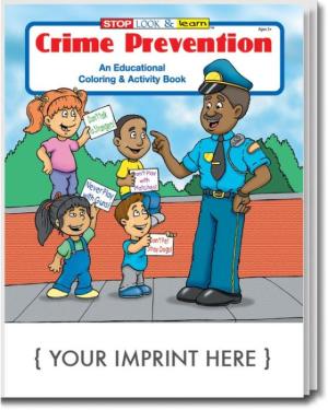Crime Prevention Coloring &amp; Activity Book