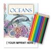 Oceans Stress Relieving Coloring Book Relax Pack