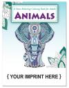 Animals Stress Relieving Coloring Book for Adults