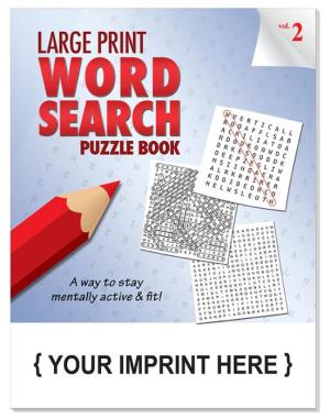 LARGE PRINT Word Search Puzzle Book - Volume 2