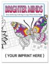 Brighter Minds - Adult Coloring and Large Print Puzzle Book Combo