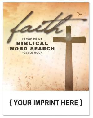 Faith: Large Print Biblical Word Search Book