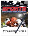 Sports Large Print Word Search Book