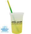 Mood 22 oz Stadium Cup/Straw/Lid Set