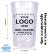 Mood 22 oz. Rainbow Confetti Cup