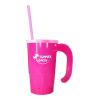 20 oz. Stackable Beer Stein/Straw/Lid Set