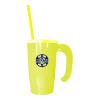 20 oz. Stackable Beer Stein/Straw/Lid Set
