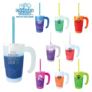 Mood 20 oz. Stackable Beer Stein/Straw/Lid Set