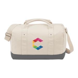 Belair 17" Cotton Canvas Duffle Bag