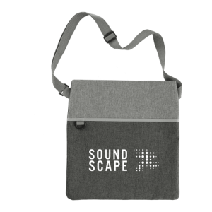 Double Heather RPET Crossbody Tote