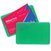 Translucent Vinyl Single Panel Business Card Cases