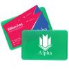 Translucent Vinyl Single Panel Business Card Cases
