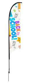 15 Ft Concave Feather Flags