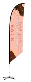 15 Ft Angled Advertising Flags