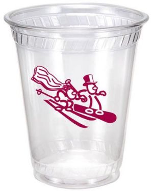 Full Color Clear Plastic Cups - Kick Print