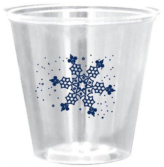 3.5oz Rigid Clear Plastic Cups