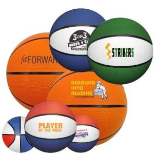 Full Size Rubber Basketballs 