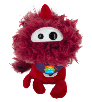 Soft Plush Love Lion With Bandana 6"