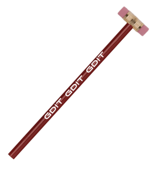 Pen Ham Custom Double Eraser Pencil