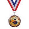 1.75" Speed Medal with Wreath Border