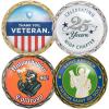 2" Speed Coin Diamond Border