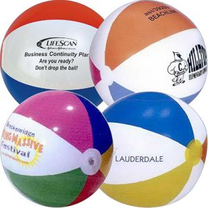 Custom 36 inch Beachballs - Montage