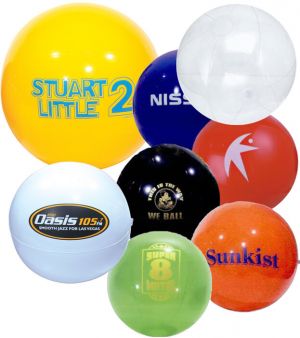 24 inch Solid Colored Beach Balls 