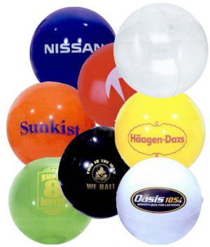 36 inch Solid Colored Beach Balls 