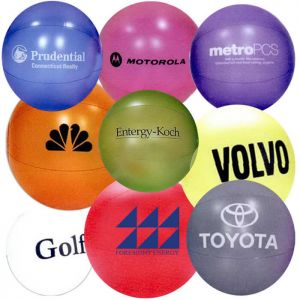 personalized mini beach balls
