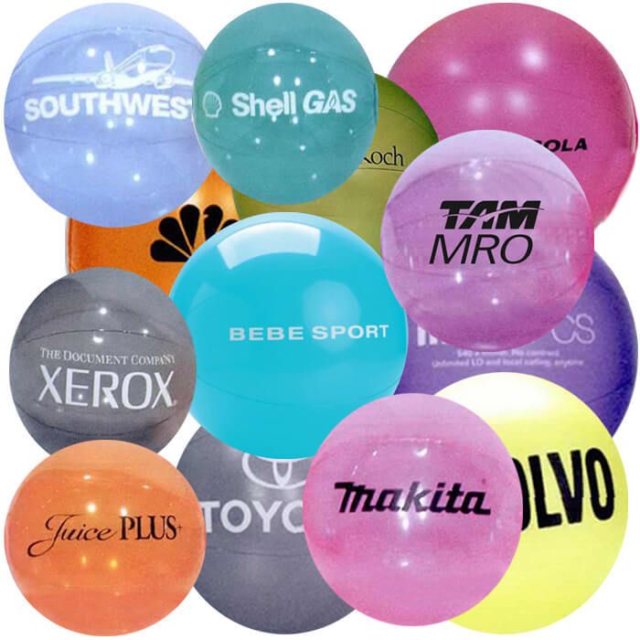 Translucent beach deals balls