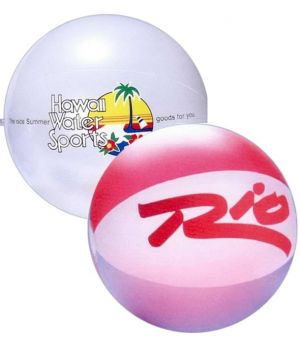 20 inch Translucent Beach Balls