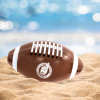 Football Beachball at Beach