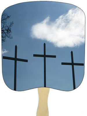 Religious Hand Fans - R1
