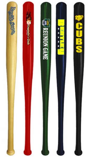 18" Wooden Baseball Bats