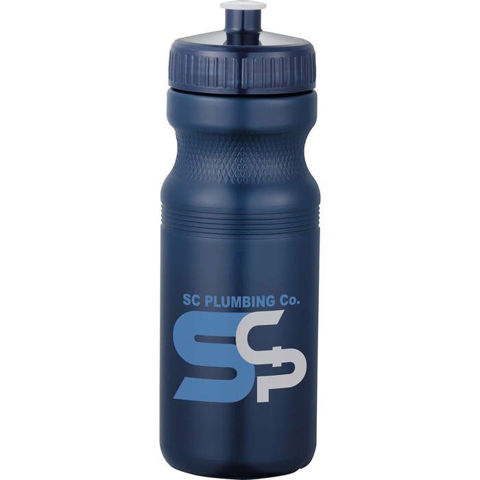 Easy Squeezy 24 oz Sports Bottle - Spirit - Navy Blue